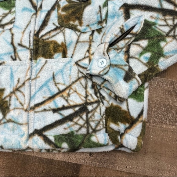 NWOT Trail Crest Fleece Camo Jacket size 4T - Picture 5 of 10
